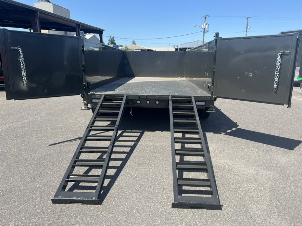 2025 MAXX-D DJX - 8 INCH 15LB I-BEAM DUMP TRAILER
