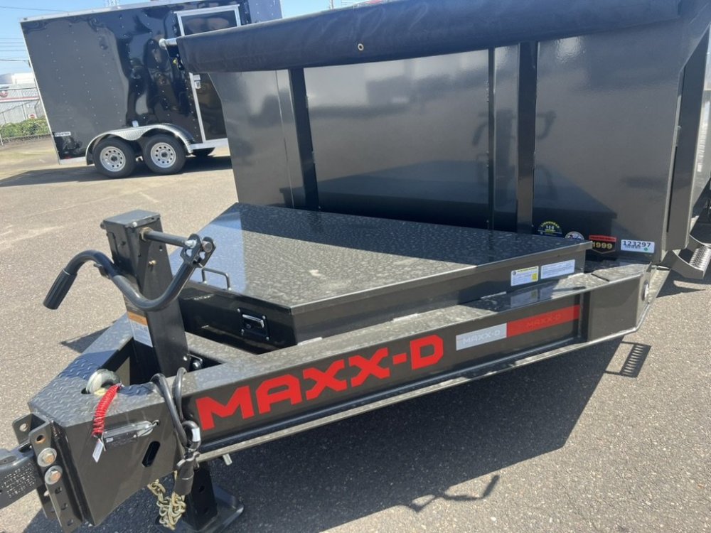2025 MAXX-D DJX - 8 INCH 15LB I-BEAM DUMP TRAILER