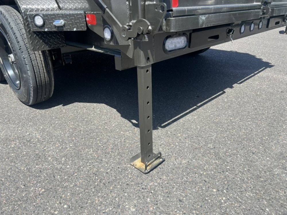 2025 MAXX-D DJX - 8 INCH 15LB I-BEAM DUMP TRAILER