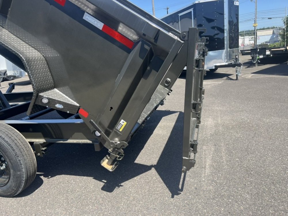 2025 MAXX-D DJX - 8 INCH 15LB I-BEAM DUMP TRAILER
