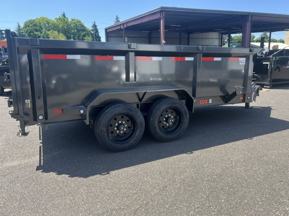 2025 MAXX-D DJX - 8 INCH 15LB I-BEAM DUMP TRAILER