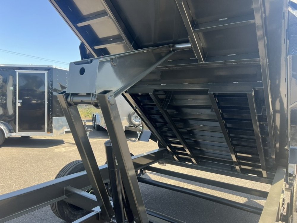 2025 MAXX-D DJX - 8 INCH 15LB I-BEAM DUMP TRAILER