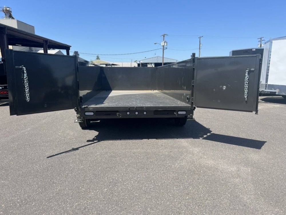 2025 MAXX-D DJX - 8 INCH 15LB I-BEAM DUMP TRAILER