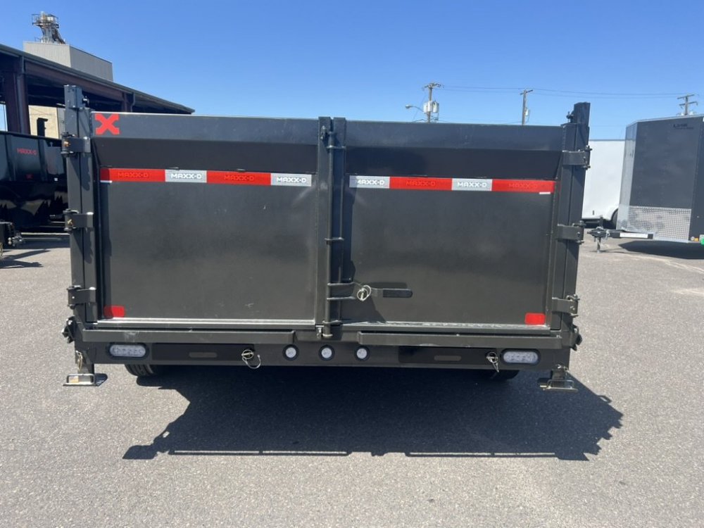 2025 MAXX-D DJX - 8 INCH 15LB I-BEAM DUMP TRAILER