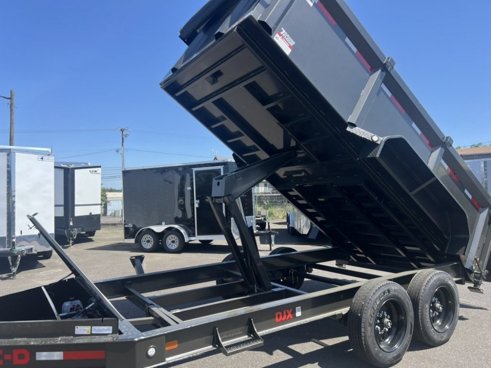 2025 MAXX-D DJX - 8 INCH 15LB I-BEAM DUMP TRAILER