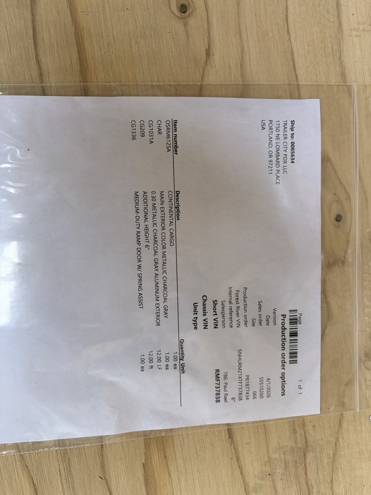 2026 12' x6' Continental Cargo Rambler Series 2.9K