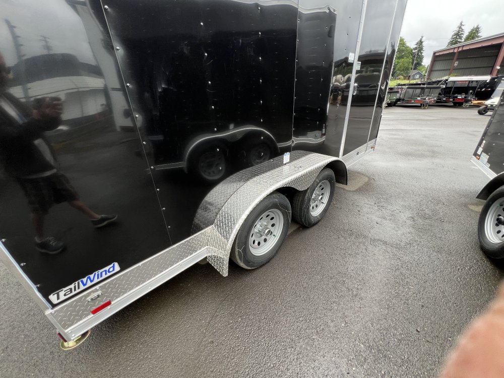 2026 14' x7' Continental Cargo Continental Cargo Tailwind Series Enclosed Cargo Trailer 7K