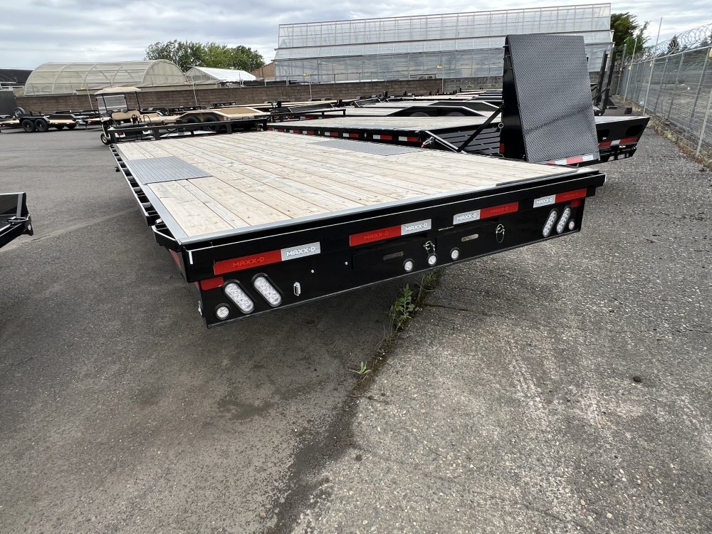 2025 20' x8' 6" MAXX-D DOX - 8INCH 10 LB I-BEAM DECKOVER TRAILER 14K