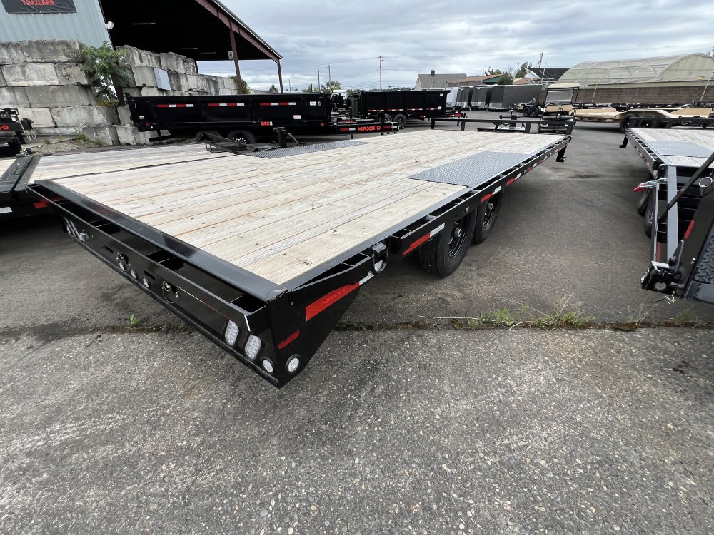2025 20' x8' 6" MAXX-D DOX - 8INCH 10 LB I-BEAM DECKOVER TRAILER 14K