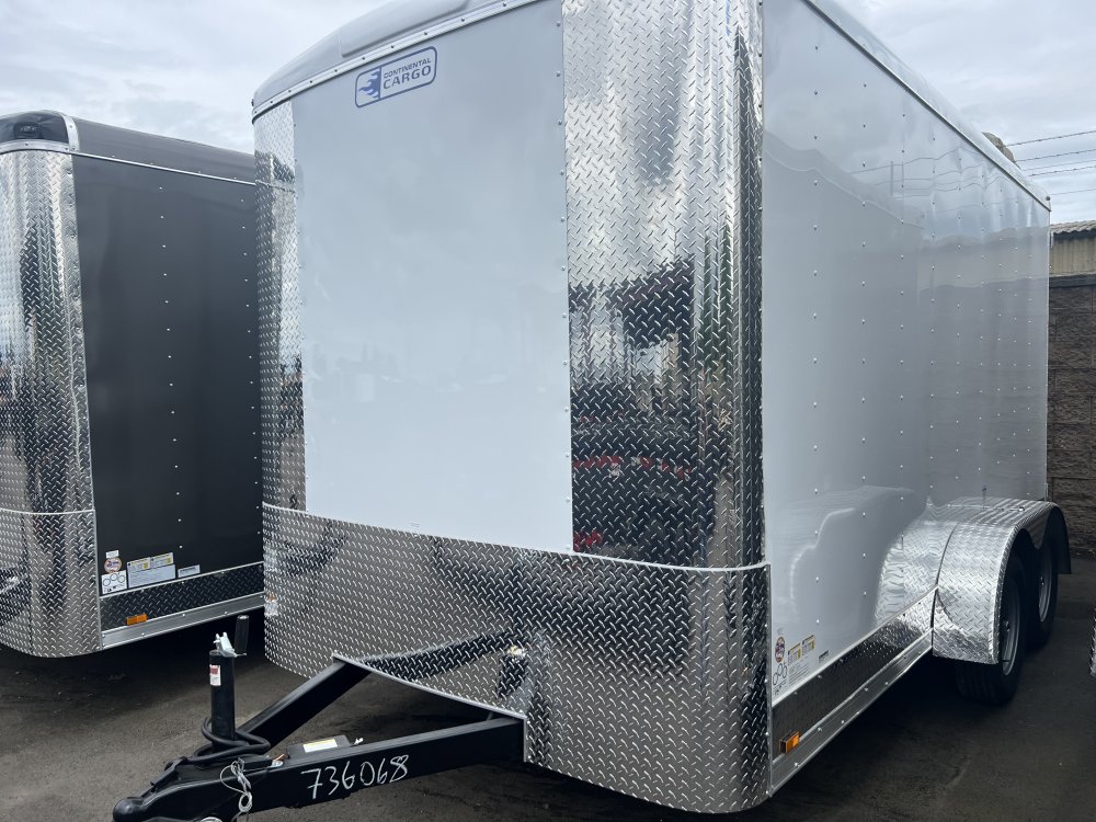 2026 14' x7' Continental Cargo Continental Cargo Tailwind Series Enclosed Cargo Trailer 7K