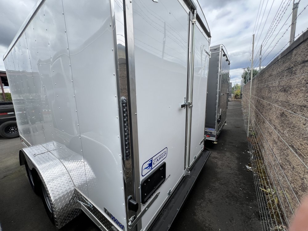 2026 14' x7' Continental Cargo Continental Cargo Tailwind Series Enclosed Cargo Trailer 7K