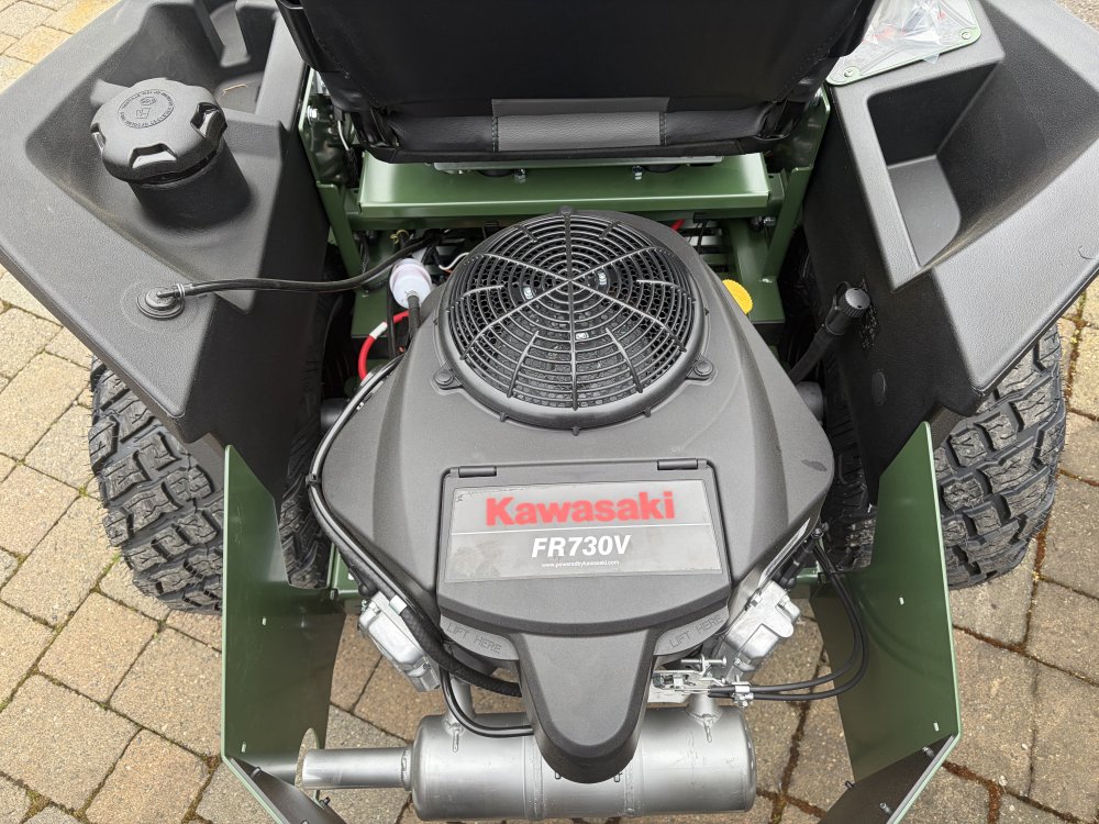 2026 ZT ELITE 60" Kawasaki 726cc, 24 hp FR730 Zero Turn Mower Side Discharge
