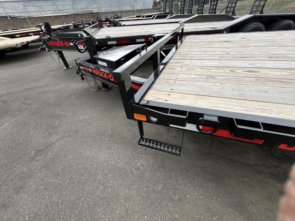 2025 24' x8' 6" MAXX-D DOX - 8INCH 10 LB I-BEAM DECKOVER TRAILER 14K
