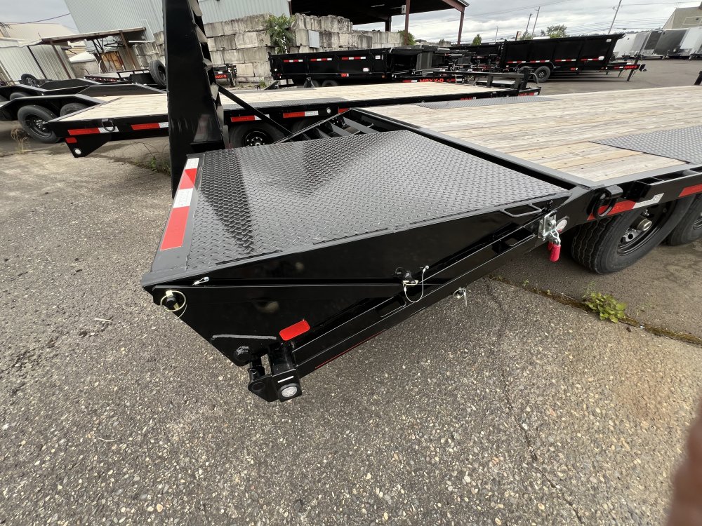 2025 24' x8' 6" MAXX-D DOX - 8INCH 10 LB I-BEAM DECKOVER TRAILER 14K