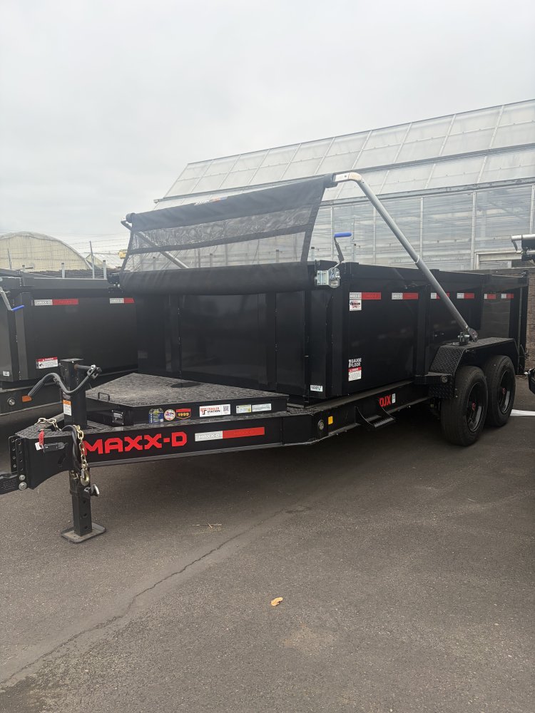 2026 Maxx-D DJX 7' x 14' Dump 17.5K with 3' Sides