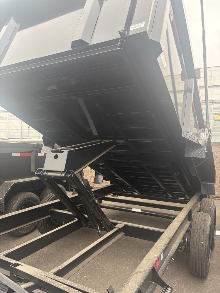 2026 Maxx-D DJX 7' x 14' Dump 17.5K with 3' Sides
