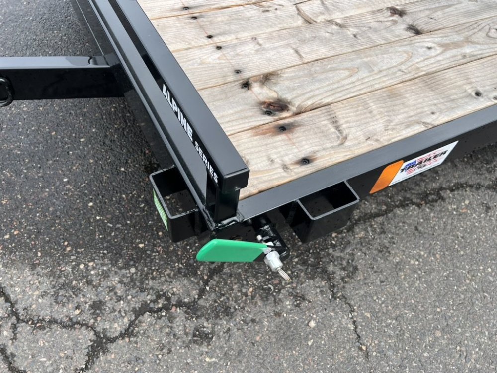 2026 18' x7' Summit Alpine Series 4" Flatbed 7K