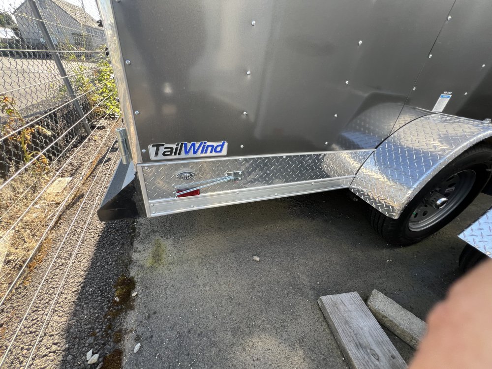 2025 12' x6' Continental Cargo Continental Cargo Tailwind Series Enclosed Cargo Trailer 2.9K