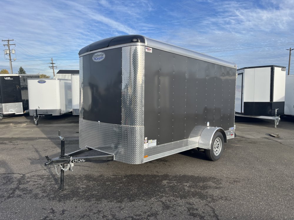 2025 12' x6' Continental Cargo Continental Cargo Tailwind Series Enclosed Cargo Trailer 2.9K