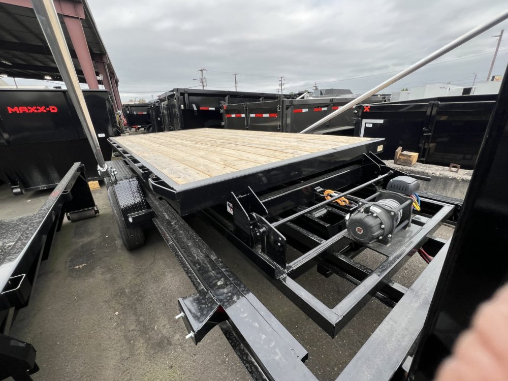 2026 Maxx-D ROX - WOOD FLOOR FLATBED Roll Off Bin