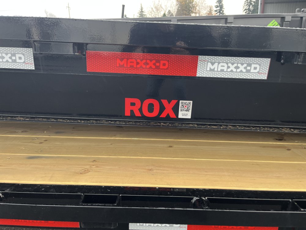 2026 Maxx-D ROX - WOOD FLOOR FLATBED Roll Off Bin