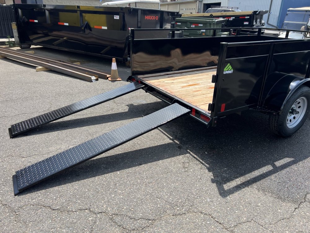 2026 8' x5' Summit Alpine Utility with Split Ramps 2.9K