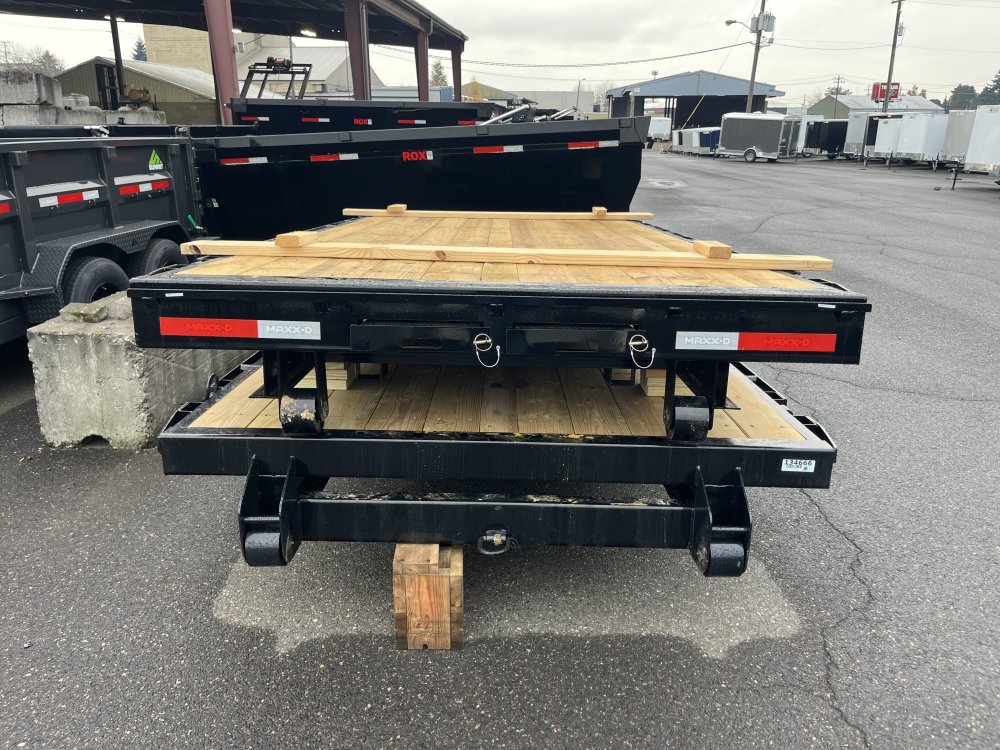 2026 Maxx-D ROX - WOOD FLOOR FLATBED Roll Off Bin
