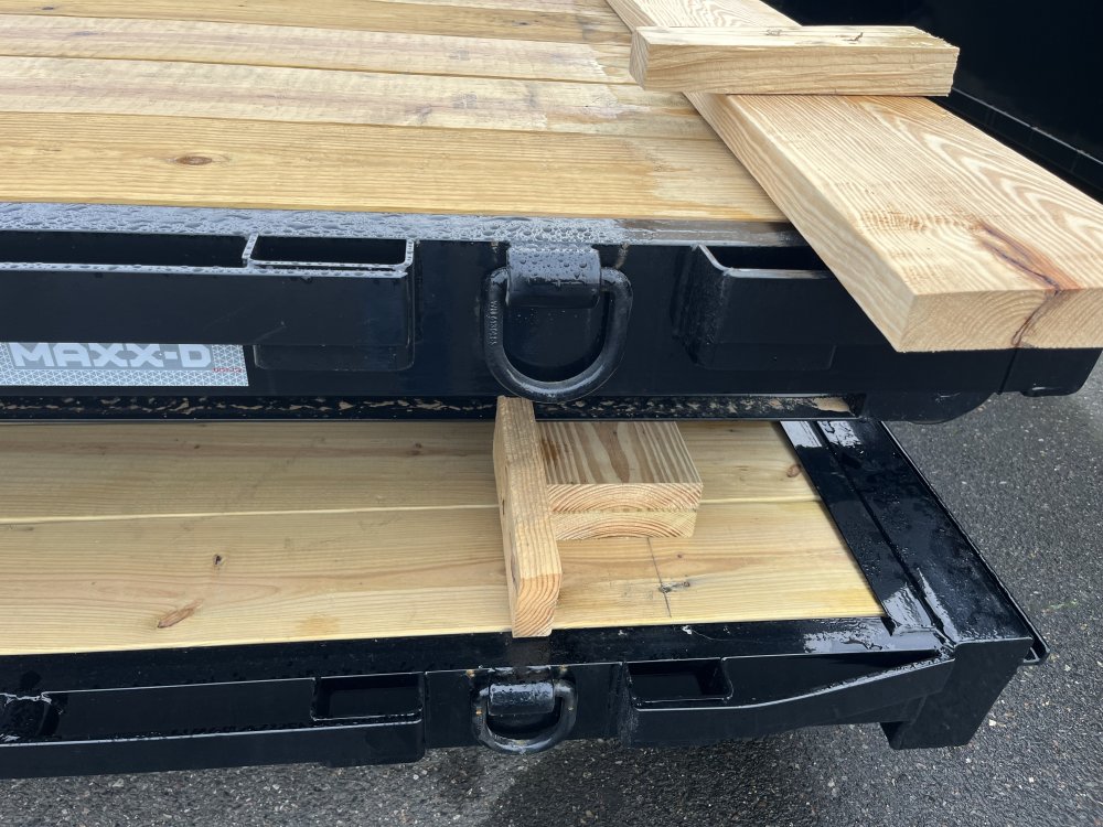 2026 Maxx-D ROX - WOOD FLOOR FLATBED Roll Off Bin