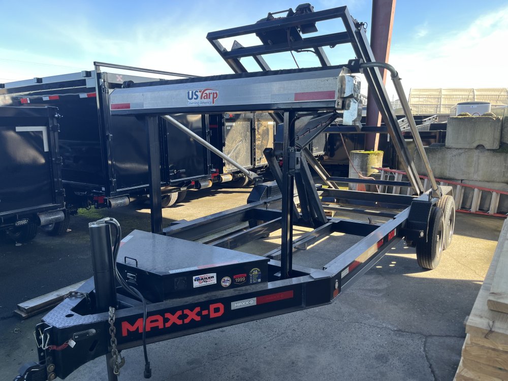 2023 7' x 14' Maxx-D ROX - Roll-Off Dumpster Trailer 17.5K