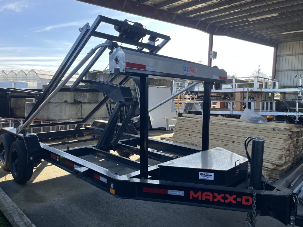 2023 7' x 14' Maxx-D ROX - Roll-Off Dumpster Trailer 17.5K