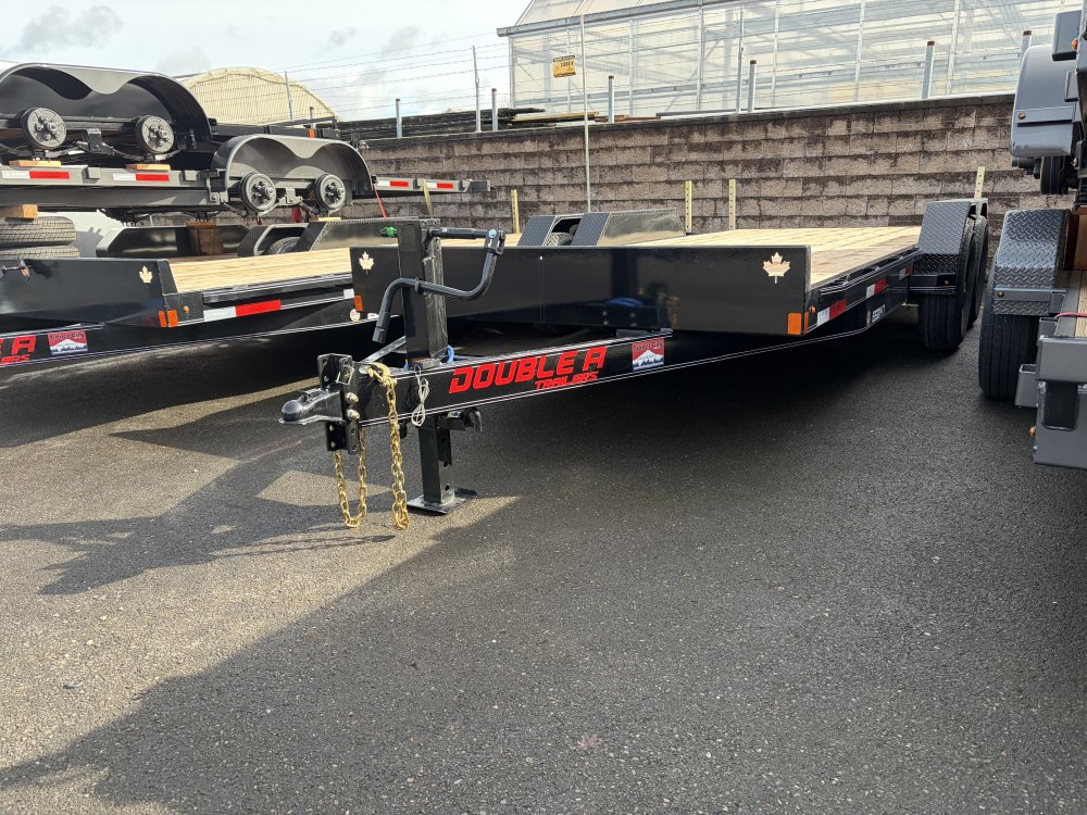 2026 Double A 15.4k 7' x 20' Flatbed EEQ147-20
