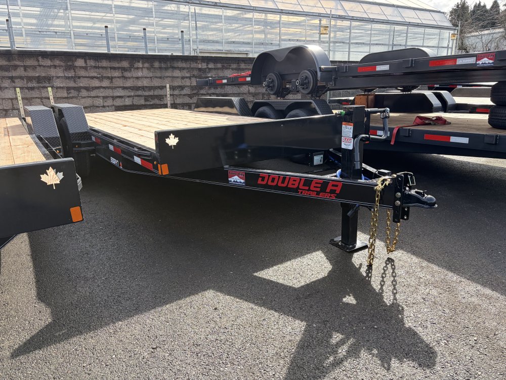 2026 Double A 15.4k 7' x 20' Flatbed EEQ147-20