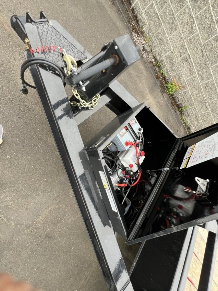 2025 22' x MAXX-D TOX - 8 INCH 10LB I-BEAM POWER TILT DECKOVER 14K