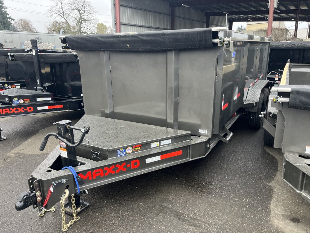 2026 Maxx-D DJX 7' x 16' Dump 17.5K with 4' Sides