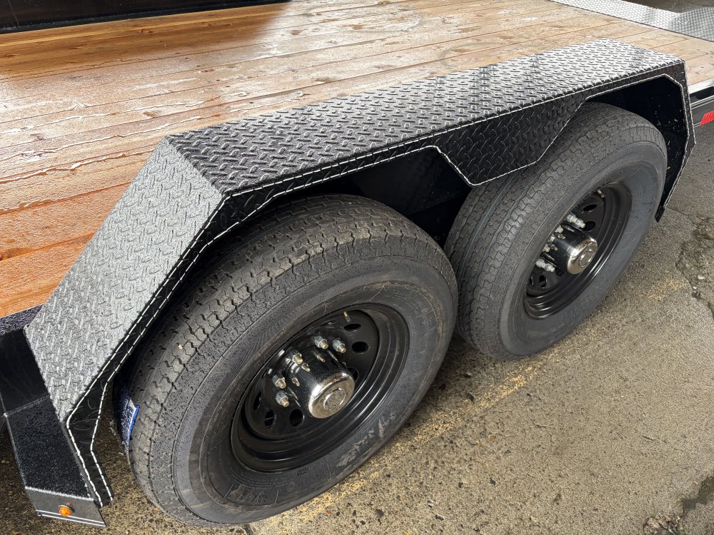 2026 Double A 15.4k 7' x 22' Full Power Tilt Equipment Trailer HT-147-22