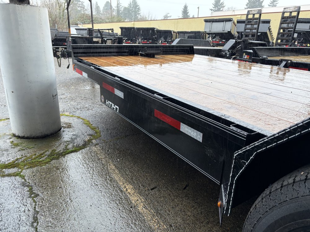 2026 Double A 15.4k 7' x 22' Full Power Tilt Equipment Trailer HT-147-22
