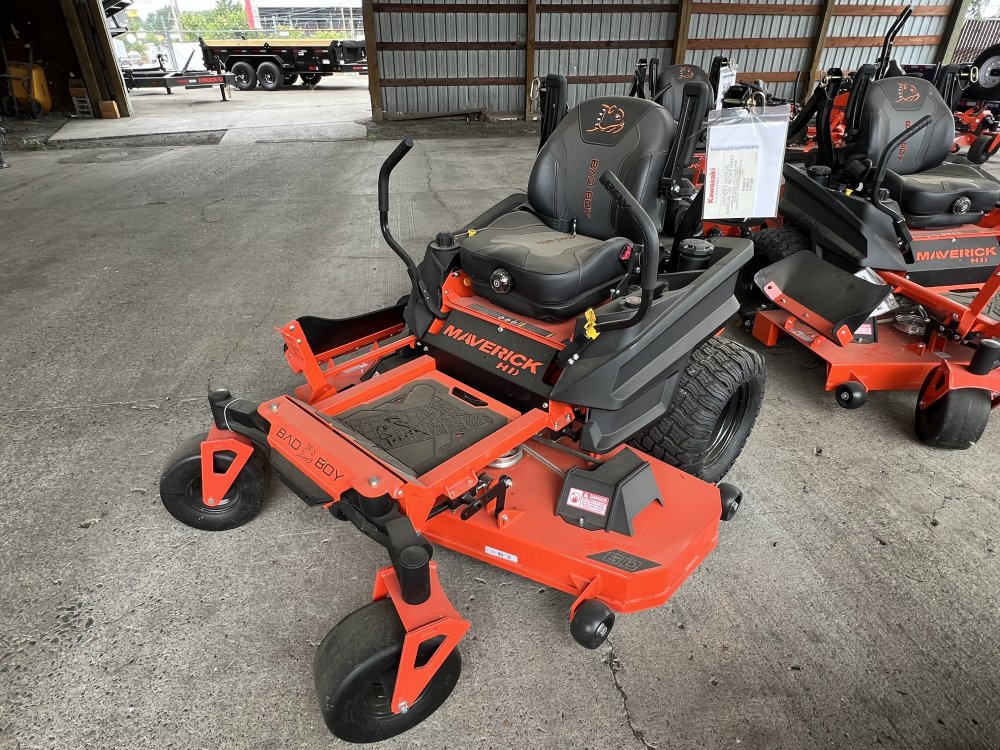 2025 Bad Boy MAVERICK HD 60" Kawasaki 726cc, 23.5 hp FX730 Lawn Mower