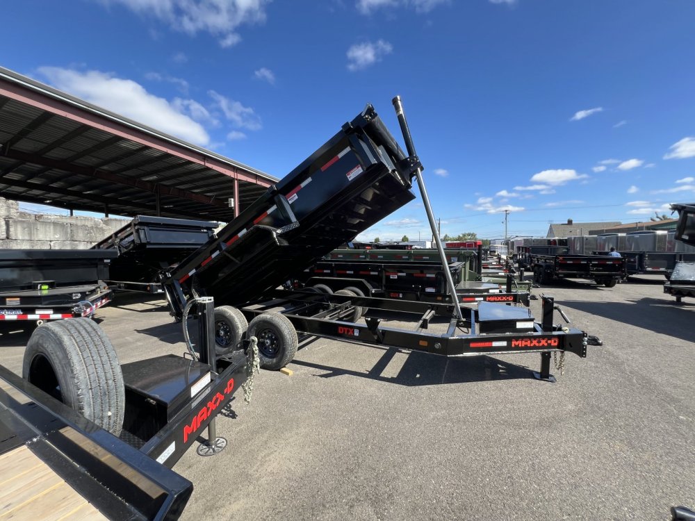 2026 MAXX-D DTX 7' x 16' Dump 15K with 2' Sides