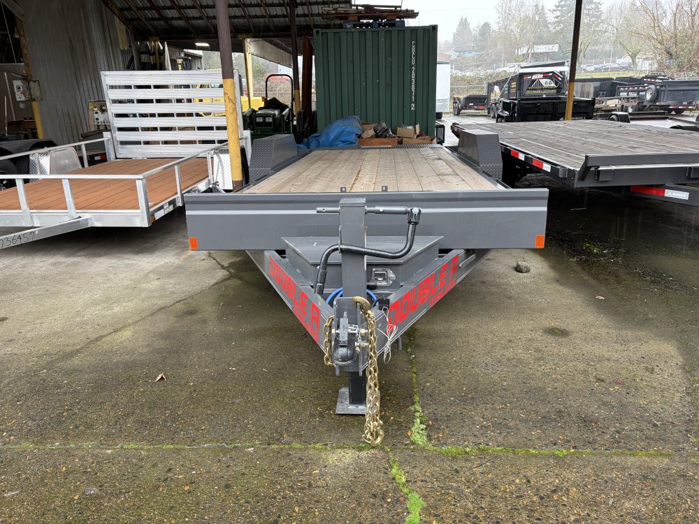 2026 Double A 15.4k 7' x 20' Full Power Tilt Equipment Trailer HT-147-20
