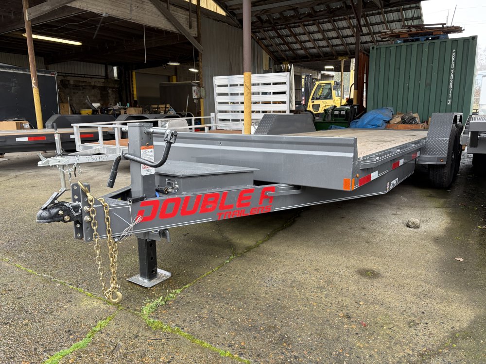 2026 Double A 15.4k 7' x 20' Full Power Tilt Equipment Trailer HT-147-20