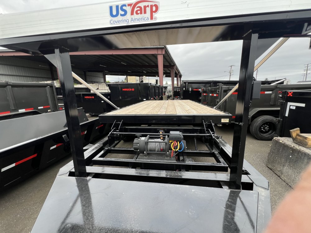 2025 14' x7' MAXX-D ROX - Roll-Off Dumpster Trailer 14K