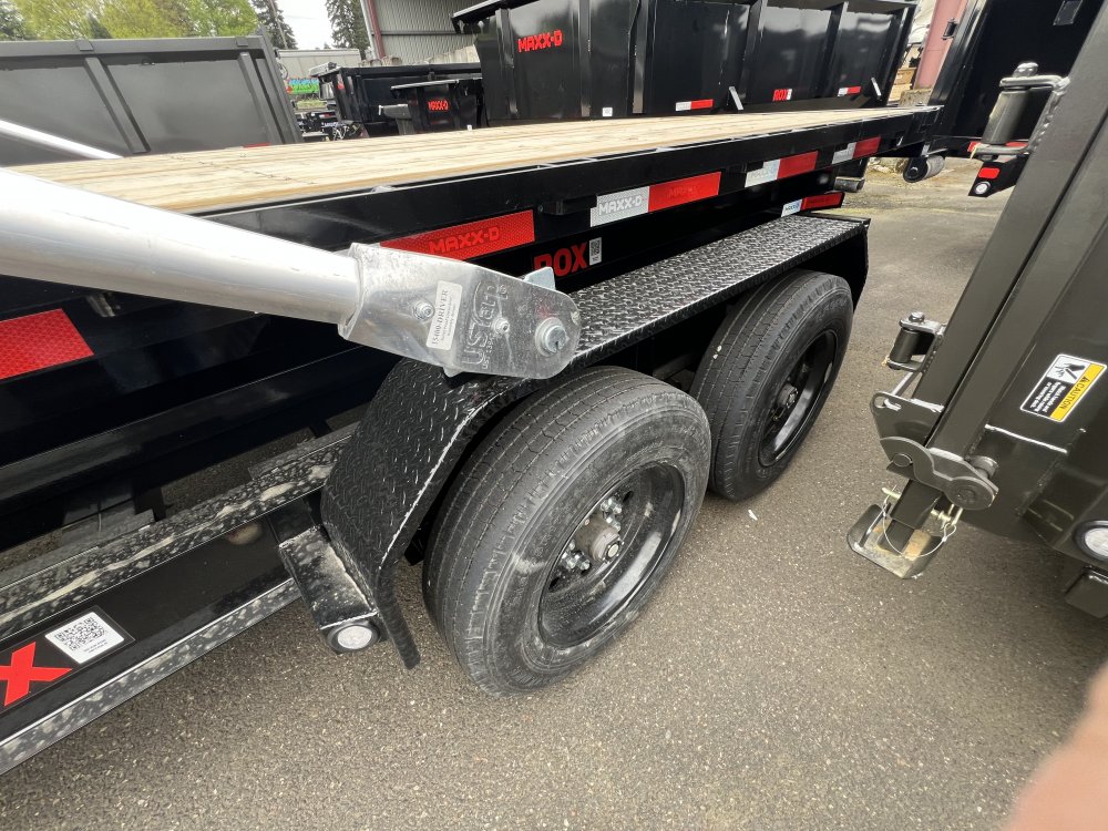 2025 14' x7' MAXX-D ROX - Roll-Off Dumpster Trailer 14K