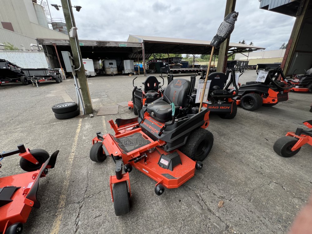 2025 Bad Boy MAVERICK HD 60" Kawasaki 726cc, 23.5 hp FX730 Lawn Mower