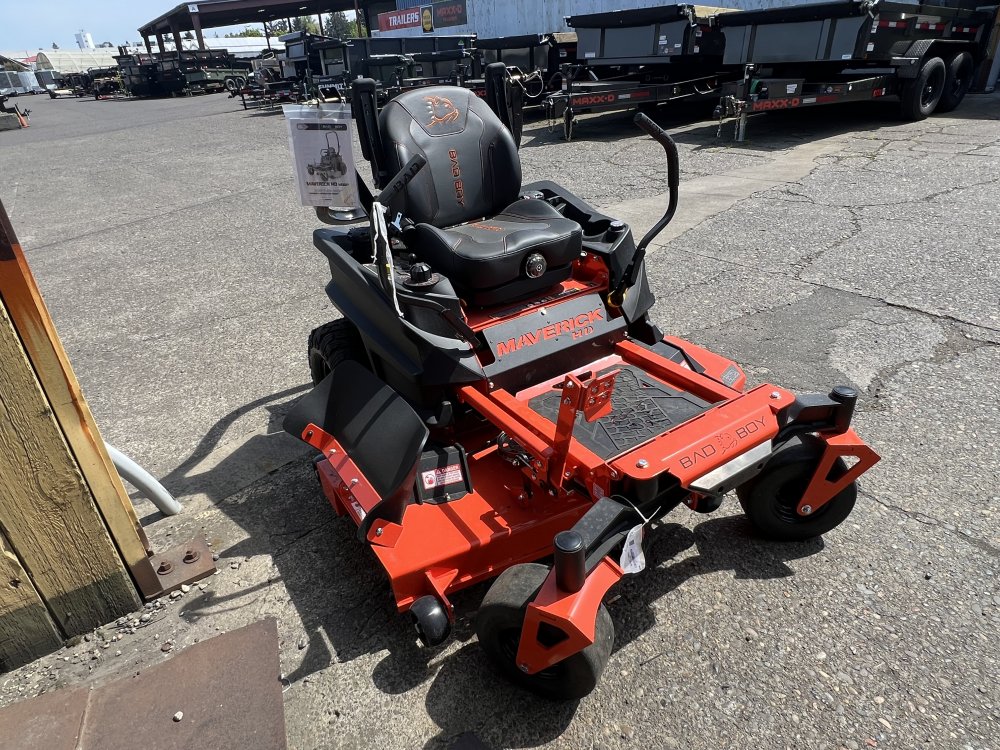 2025 Bad Boy MAVERICK HD 60" Kawasaki 726cc, 23.5 hp FX730 Lawn Mower