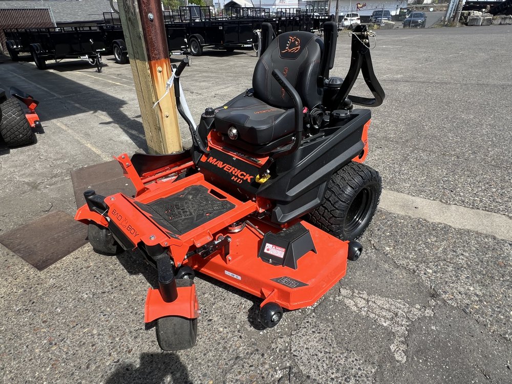 2025 Bad Boy MAVERICK HD 60" Kawasaki 726cc, 23.5 hp FX730 Lawn Mower