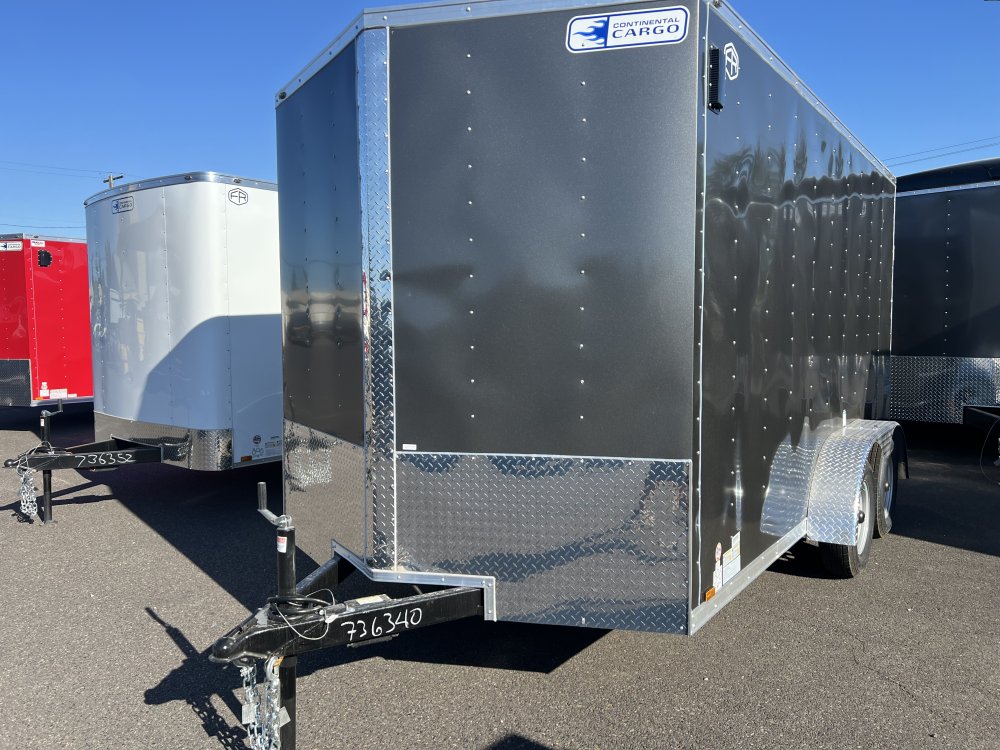 2025 14' x7' Continental Cargo Continental Cargo VHW V-Series Wedge 7K