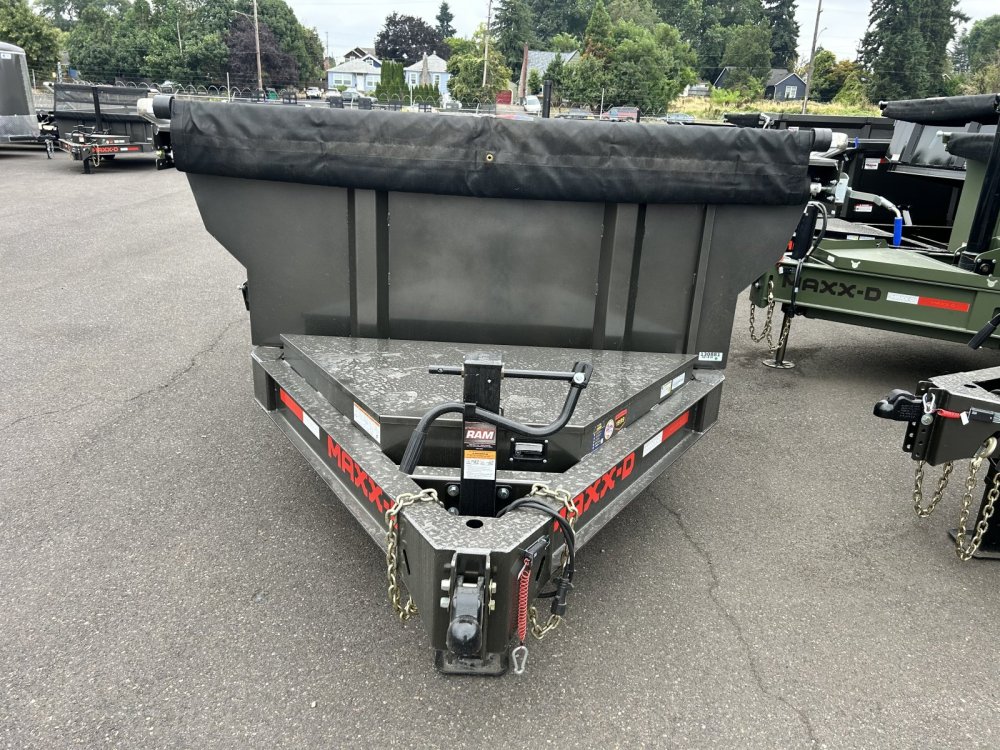 2026 MAXX-D DJX 7' x 16' Dump 17.5K with 3' Sides