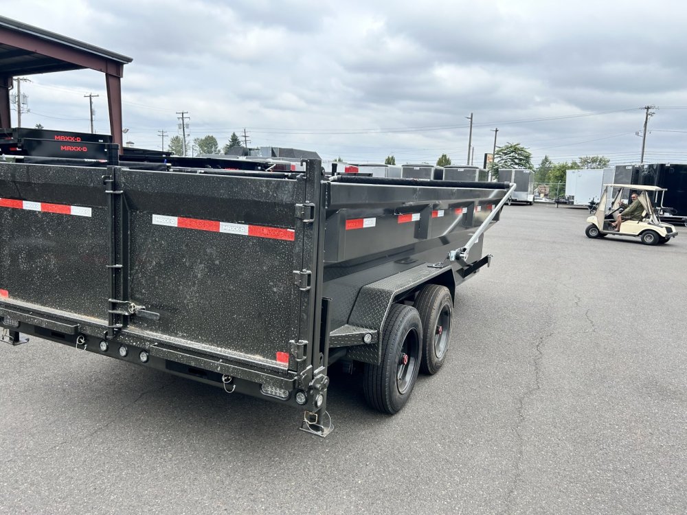 2026 MAXX-D DJX 7' x 16' Dump 17.5K with 3' Sides