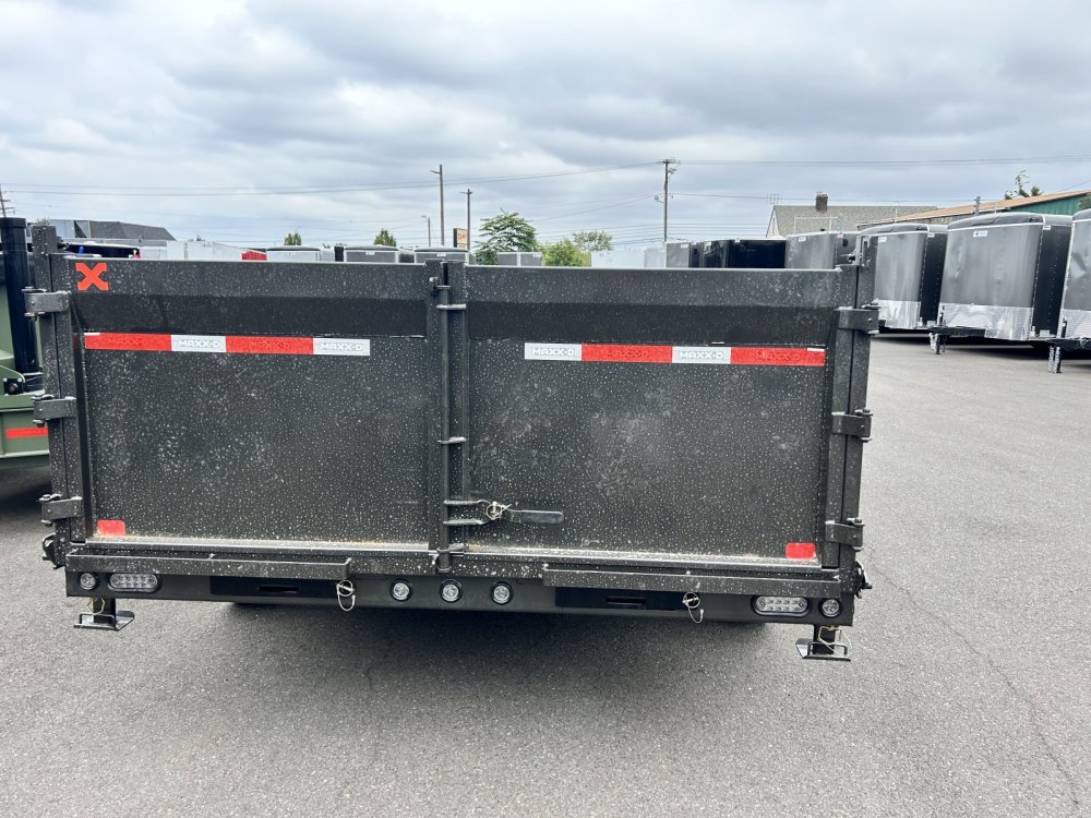 2026 MAXX-D DJX 7' x 16' Dump 17.5K with 3' Sides