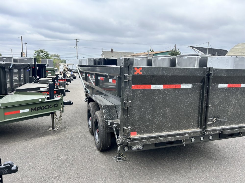 2026 MAXX-D DJX 7' x 16' Dump 17.5K with 3' Sides